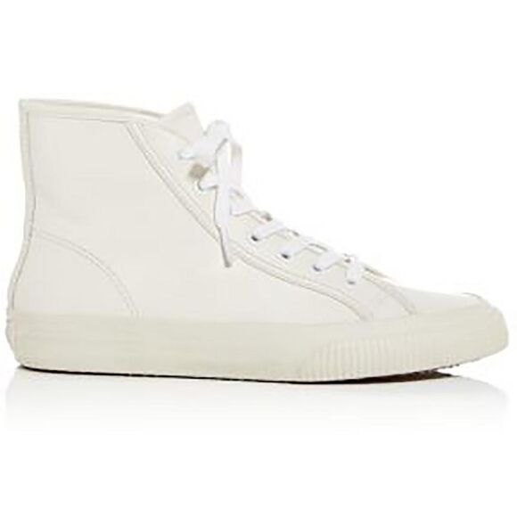 RE/DONE Womens 90s High Top White Canvas High-Top Sneakers. - Picture 2 of 4